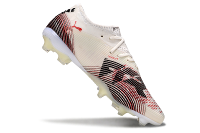 Puma Future 8 Ultimate FG Football Boots - Beige/Red/Black