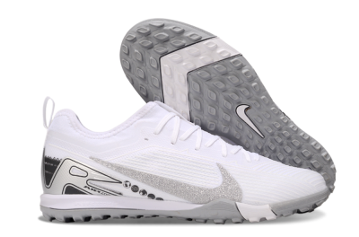 Nike Air Zoom Mercurial Vapor 16 Pro TF Football Shoes - White/Silver/Black