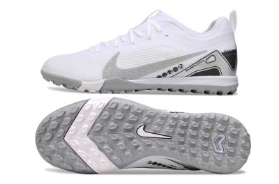 Nike Air Zoom Mercurial Vapor 16 Pro TF Football Shoes - White/Silver/Black