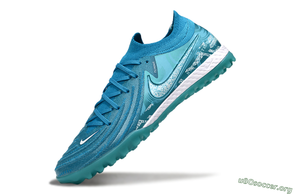 Nike Phantom GX 2 Elite TF Football Shoes - Blue/White 5