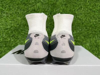 Nike Air Zoom Mercurial Superfly 10 Elite FG Football Boots - White/Grey/Black