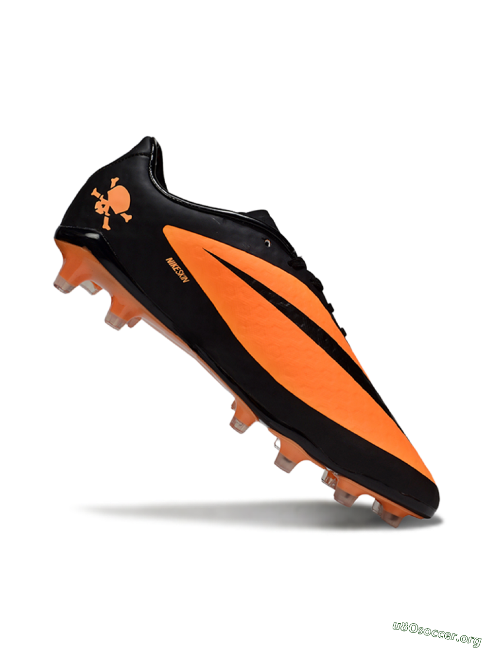 Nike Hypervenom Phantom FG Football Boots - Orange/Black 4