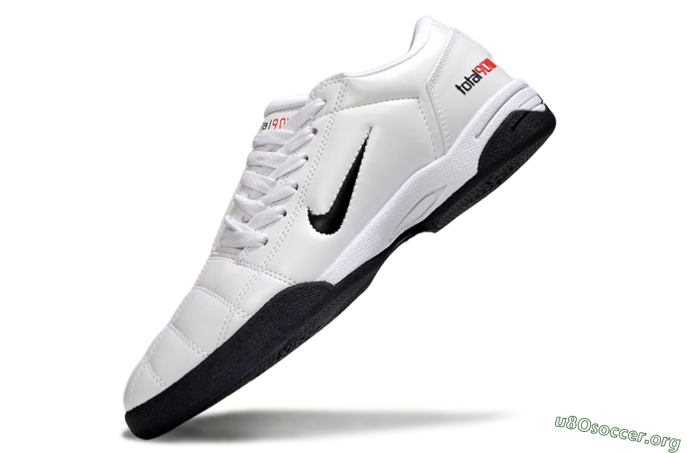 Nike Total 90 III IC Football Shoes - Beige/Black/White 6