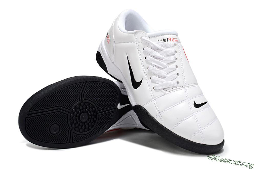 Nike Total 90 III IC Football Shoes - Beige/Black/White 4