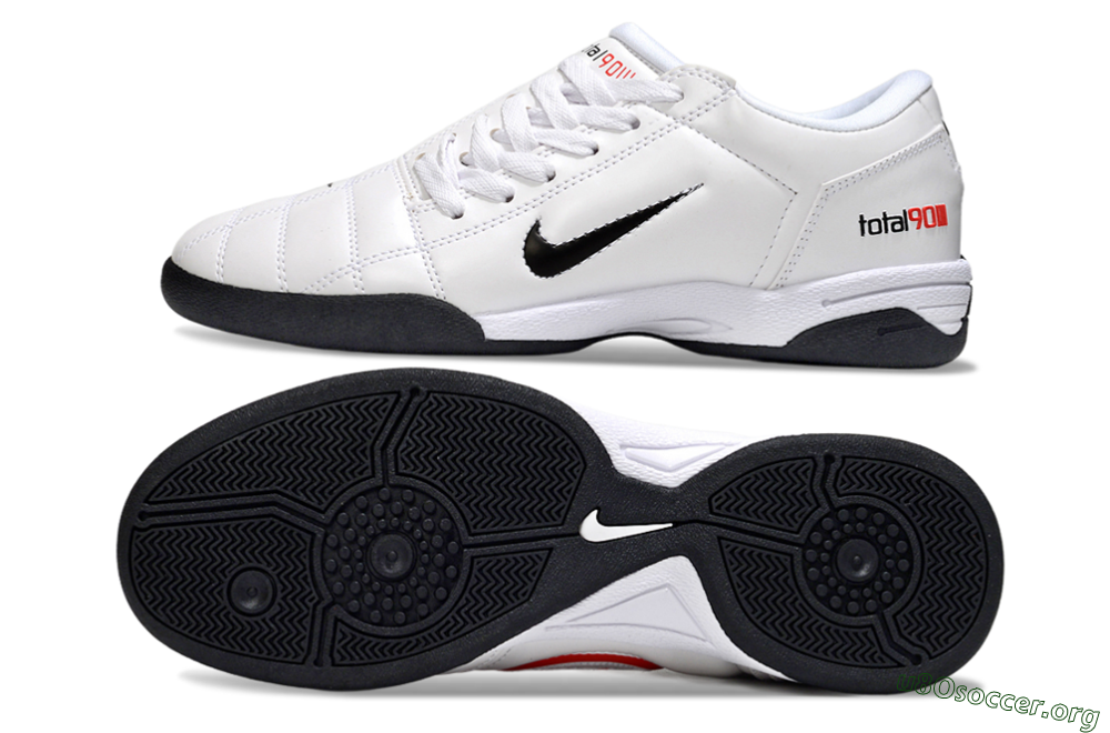 Nike Total 90 III IC Football Shoes - Beige/Black/White 1