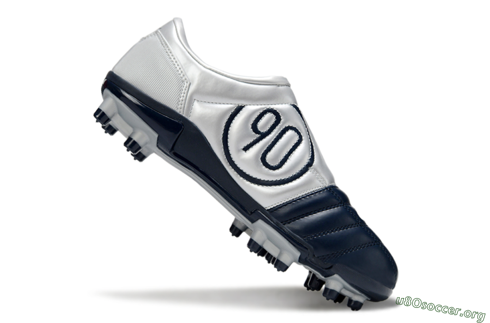 Nike Air Zoom Total 90 III FG Football Boots - Blue/Silver/White 5