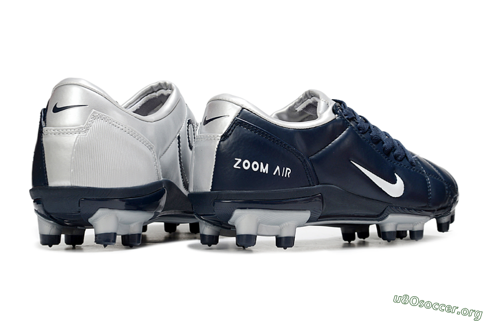 Nike Air Zoom Total 90 III FG Football Boots - Blue/Silver/White 7