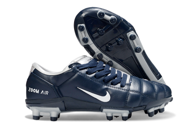 Nike Air Zoom Total 90 III FG Football Boots - Blue/Silver/White