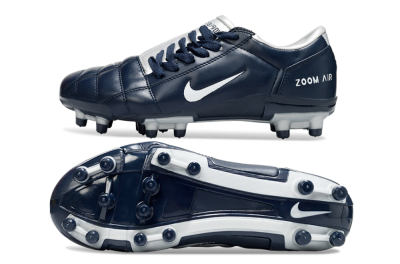 Nike Air Zoom Total 90 III FG Football Boots - Blue/Silver/White