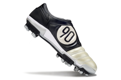 Nike Air Zoom Total 90 III FG Football Boots - Beige/Black/White