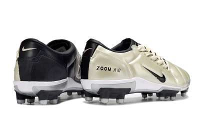 Nike Air Zoom Total 90 III FG Football Boots - Beige/Black/White