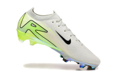 Nike Air Zoom Mercurial Vapor 16 Elite FG Football Boots - White/Black/Yellow