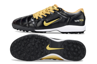 Nike Total 90 III TF Football Shoes - Black/Yellow/White
