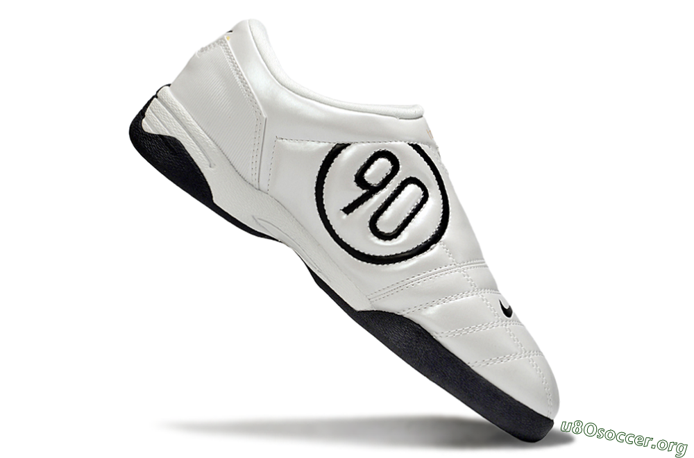 Nike Total 90 III IC Football Shoes - Beige/Black/White 5