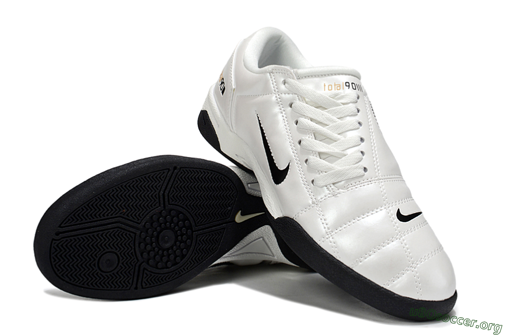 Nike Total 90 III IC Football Shoes - Beige/Black/White 4