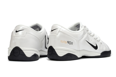 Nike Total 90 III IC Football Shoes - Beige/Black/White