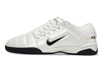 Nike Total 90 III IC Football Shoes - Beige/Black/White