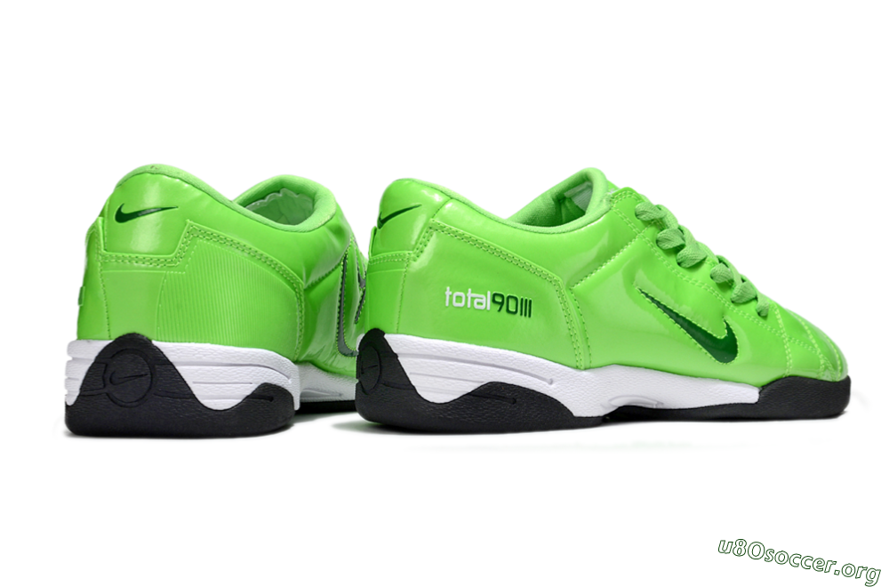 Nike Total 90 III IC Football Shoes - Yellow/Green/White 7
