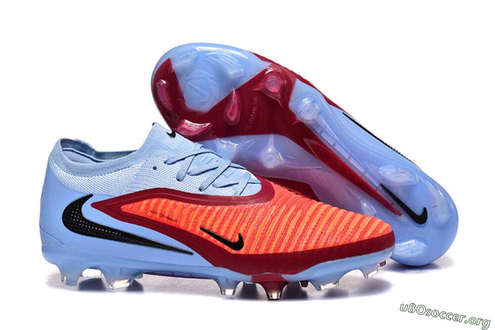 Nike Phantom GX 3 Elite FG Football Boots - Blue/Red/Black 2