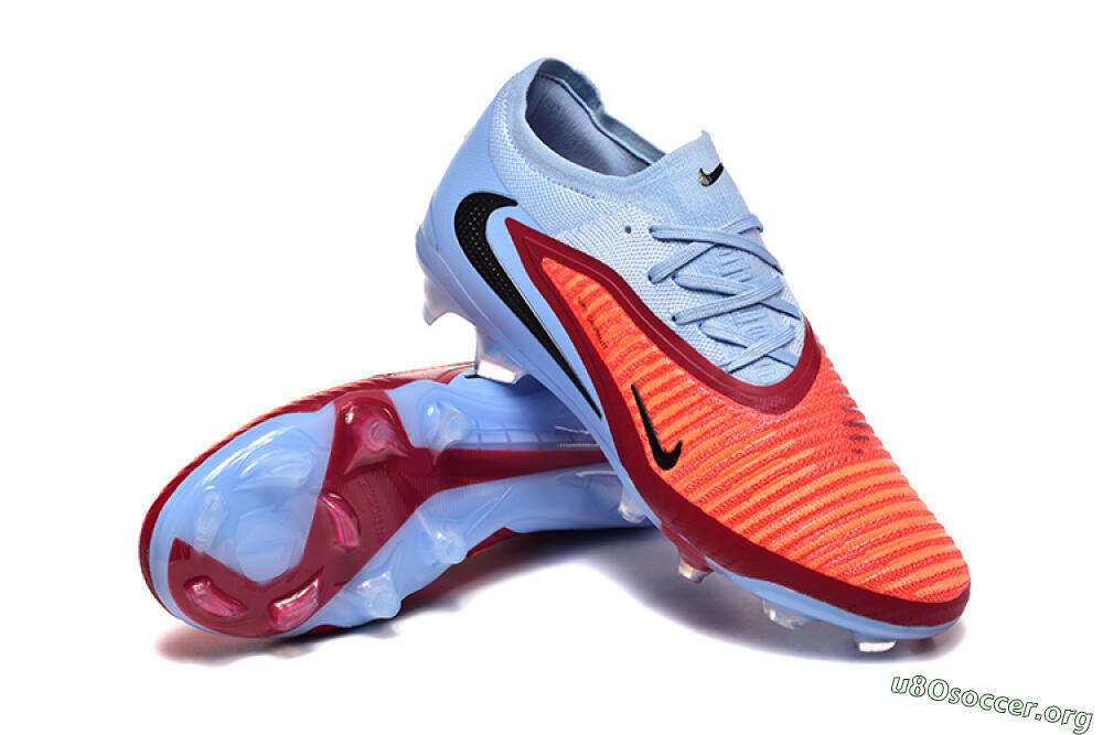 Nike Phantom GX 3 Elite FG Football Boots - Blue/Red/Black 4