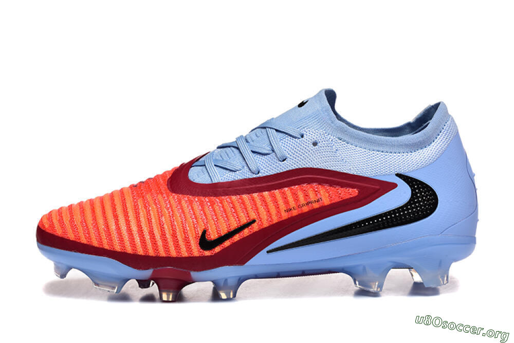 Nike Phantom GX 3 Elite FG Football Boots - Blue/Red/Black 3