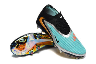Nike Phantom GX 3 Elite FG Football Boots - Black/Jade/Silver