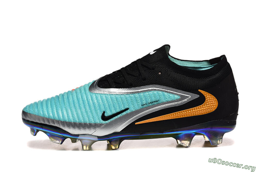 Nike Phantom GX 3 Elite FG Football Boots - Black/Jade/Silver 3