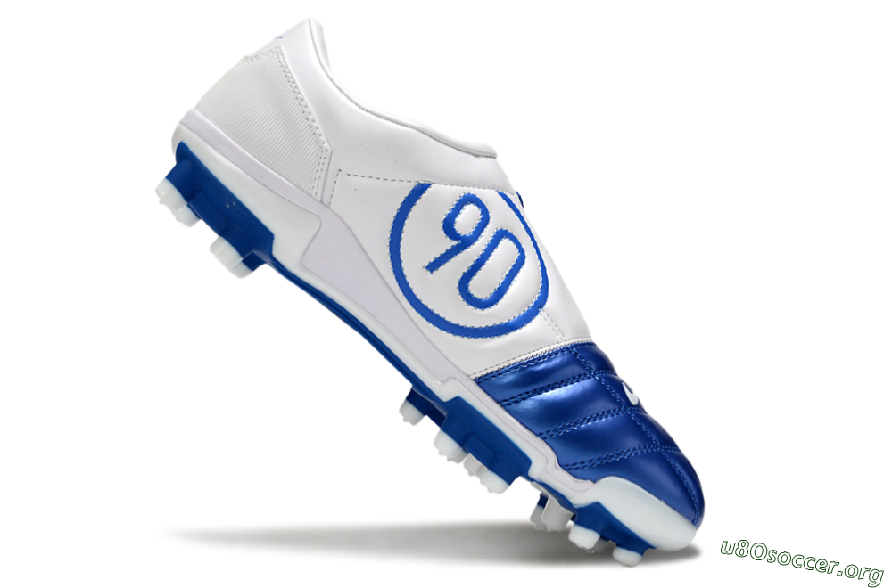 Nike Air Zoom Total 90 III FG Football Boots - Blue/White 5