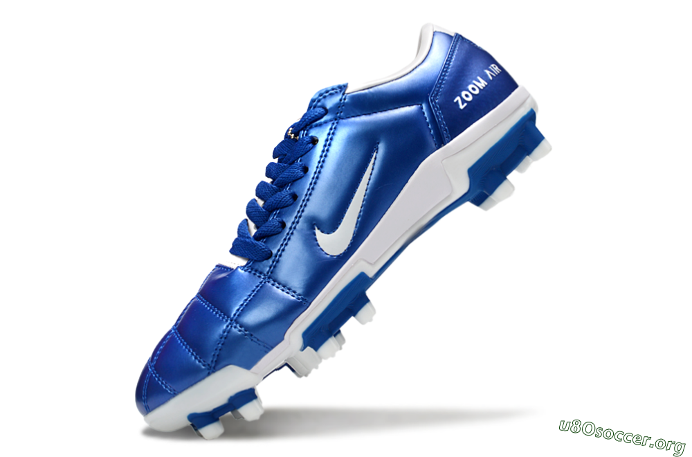 Nike Air Zoom Total 90 III FG Football Boots - Blue/White 6