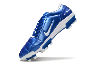 Nike Air Zoom Total 90 III FG Football Boots - Blue/White