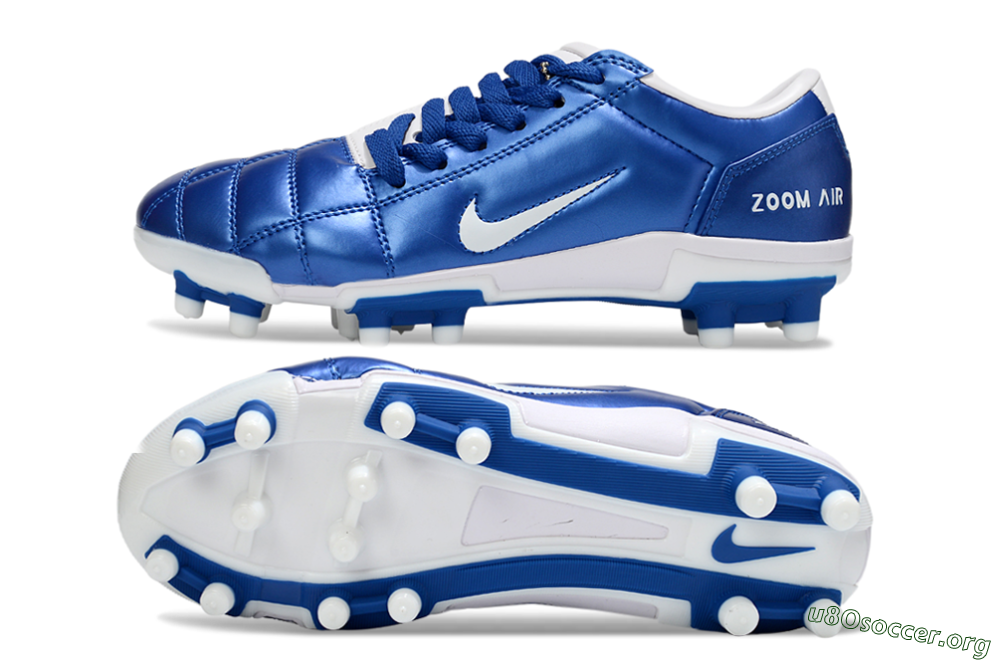 Nike Air Zoom Total 90 III FG Football Boots - Blue/White 1