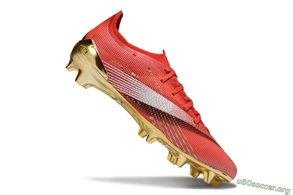 Puma Ultra 5 Ultimate FG Football Boots - Red/White/Gold 4