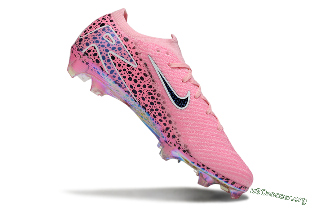 Nike Air Zoom Mercurial Vapor 16 Elite FG Football Boots - Pink/Blue/Black 4