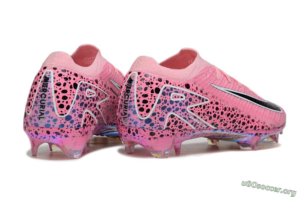 Nike Air Zoom Mercurial Vapor 16 Elite FG Football Boots - Pink/Blue/Black 6