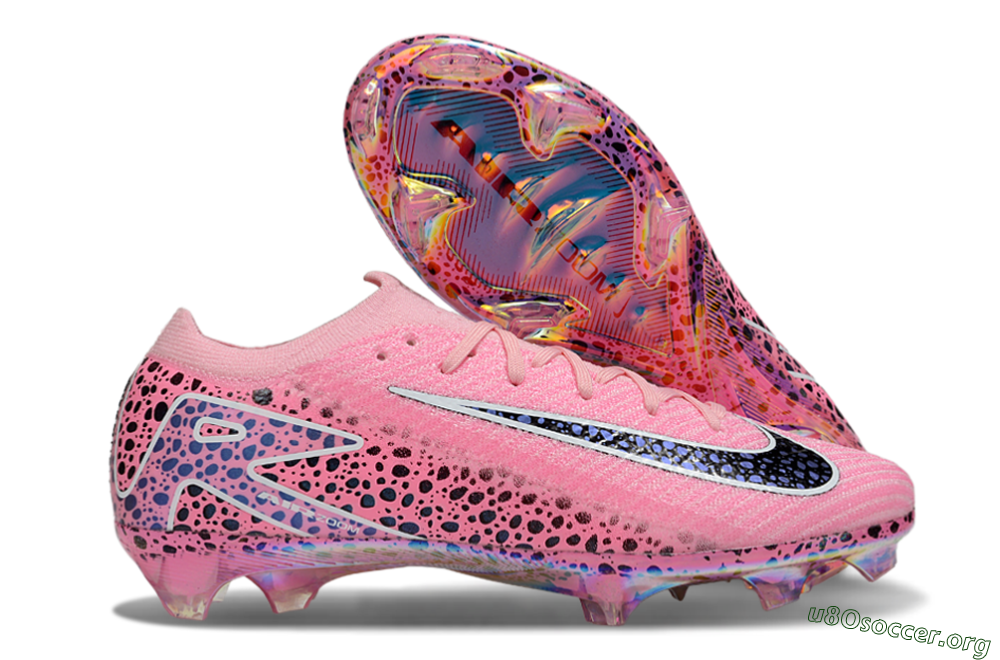 Nike Air Zoom Mercurial Vapor 16 Elite FG Football Boots - Pink/Blue/Black 2