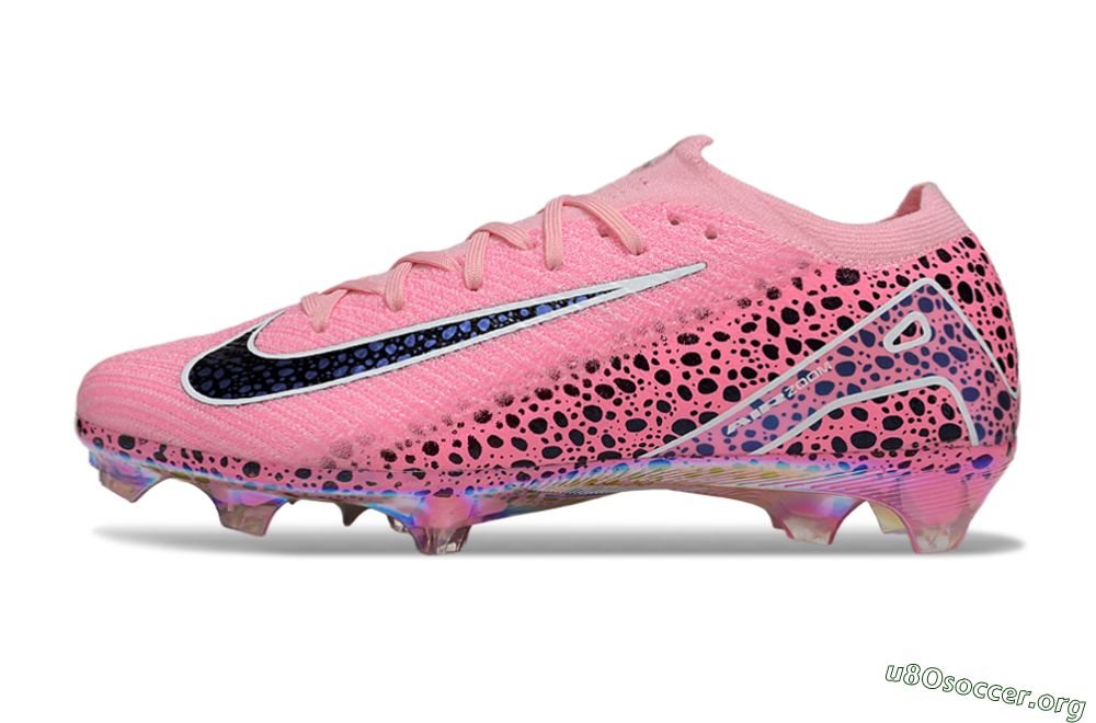 Nike Air Zoom Mercurial Vapor 16 Elite FG Football Boots - Pink/Blue/Black 3