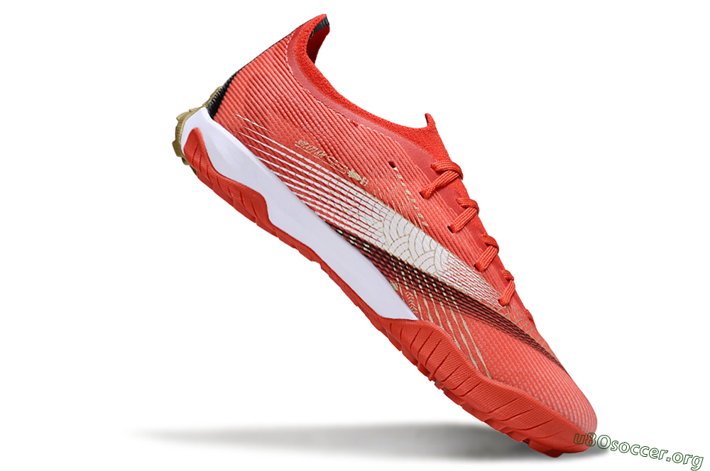 Puma Ultra 5 Ultimate FG Football Boots - Red/White/Gold 4