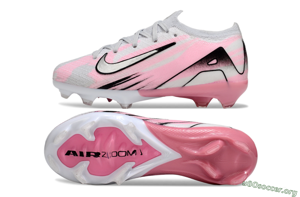 Nike Air Zoom Mercurial Vapor 16 Elite FG Football Boots - Grey/Silver/Pink 1