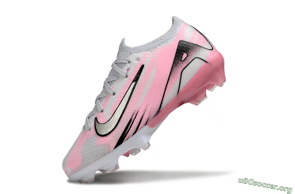 Nike Air Zoom Mercurial Vapor 16 Elite FG Football Boots - Grey/Silver/Pink 5