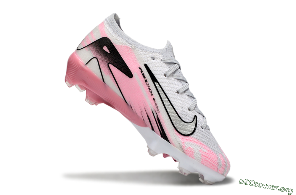 Nike Air Zoom Mercurial Vapor 16 Elite FG Football Boots - Grey/Silver/Pink 4