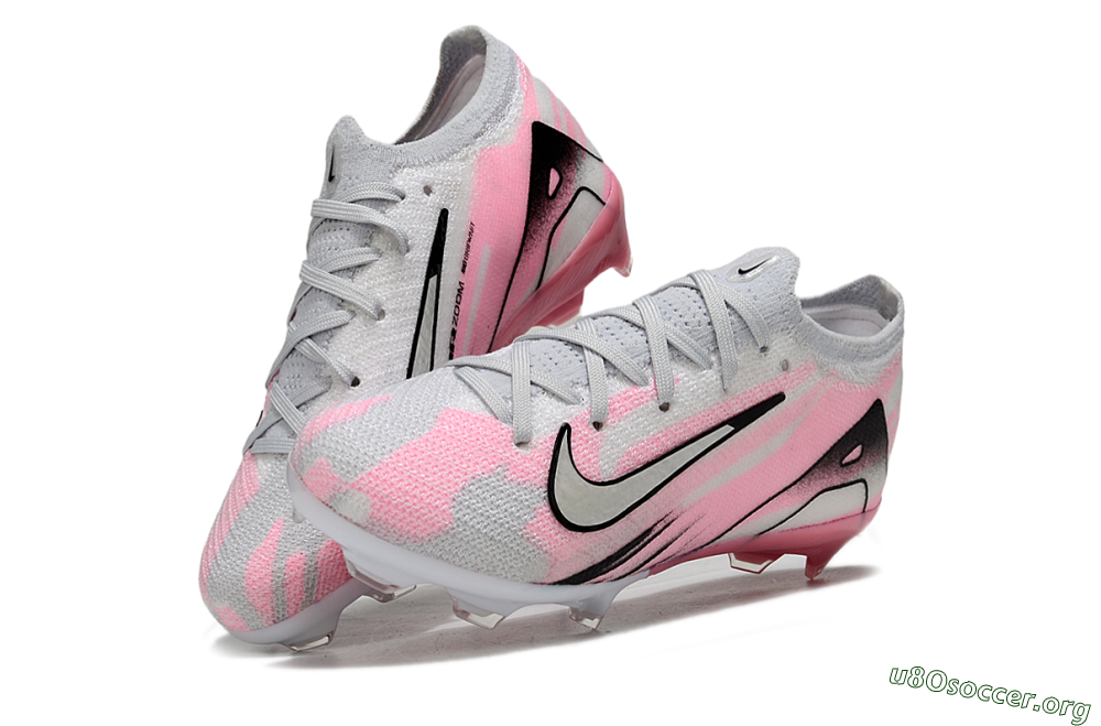 Nike Air Zoom Mercurial Vapor 16 Elite FG Football Boots - Grey/Silver/Pink 0