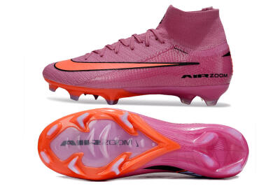 Nike Air Zoom Mercurial Superfly 10 Elite FG Football Boots - Red/Black/Orange
