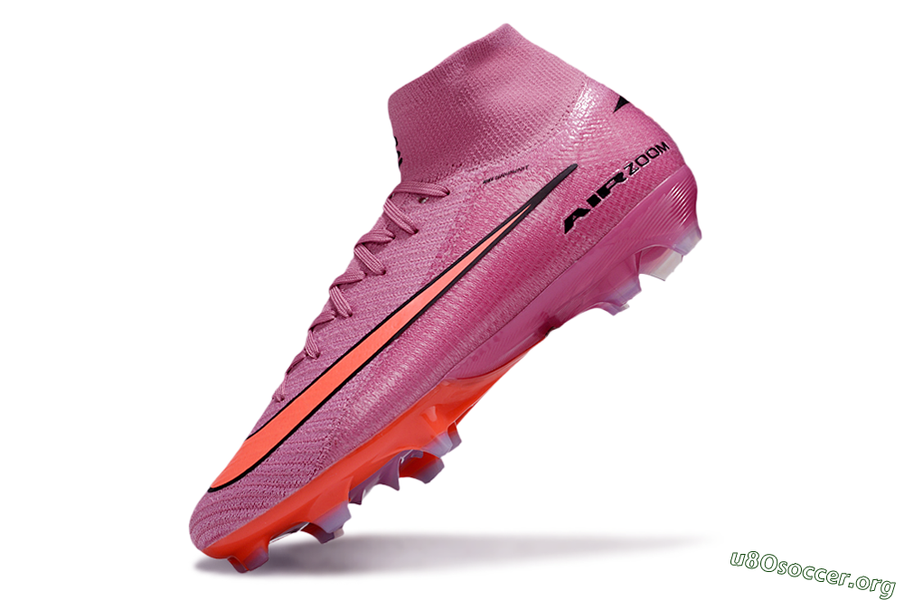Nike Air Zoom Mercurial Superfly 10 Elite FG Football Boots - Red/Black/Orange 6