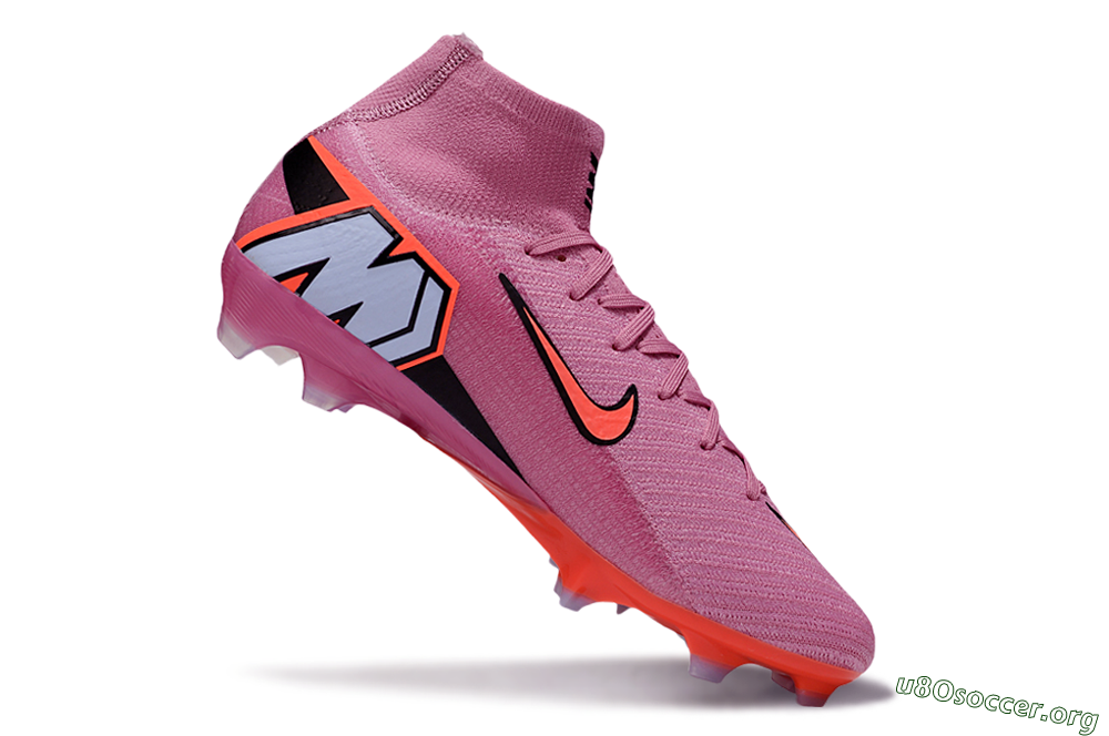 Nike Air Zoom Mercurial Superfly 10 Elite FG Football Boots - Red/Black/Orange 5