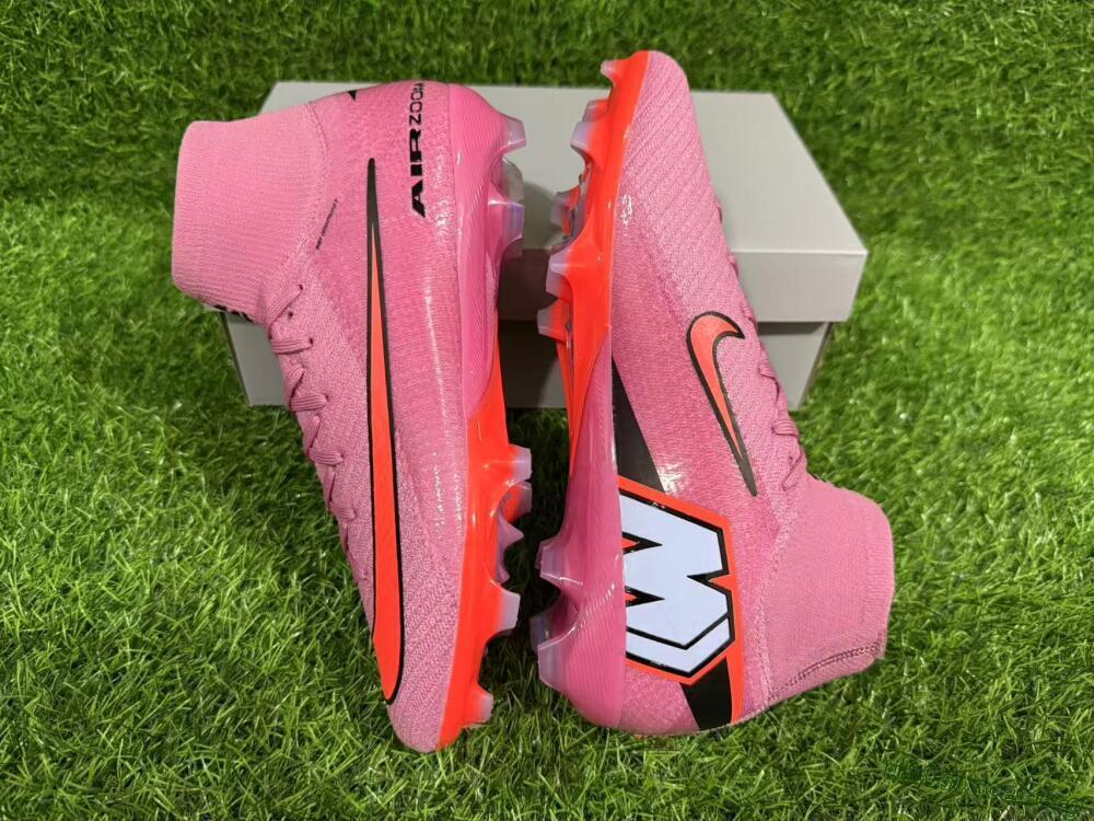 Nike Air Zoom Mercurial Superfly 10 Elite FG Football Boots - Red/Black/Orange