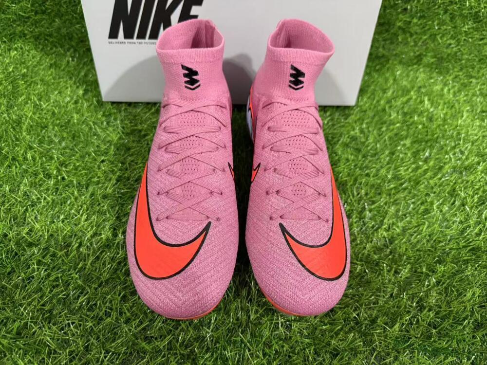 Nike Air Zoom Mercurial Superfly 10 Elite FG Football Boots - Red/Black/Orange