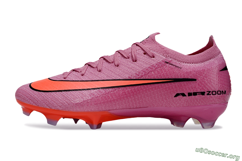 Nike Air Zoom Mercurial Vapor 16 Elite FG Football Boots - Red/Black/Orange 3