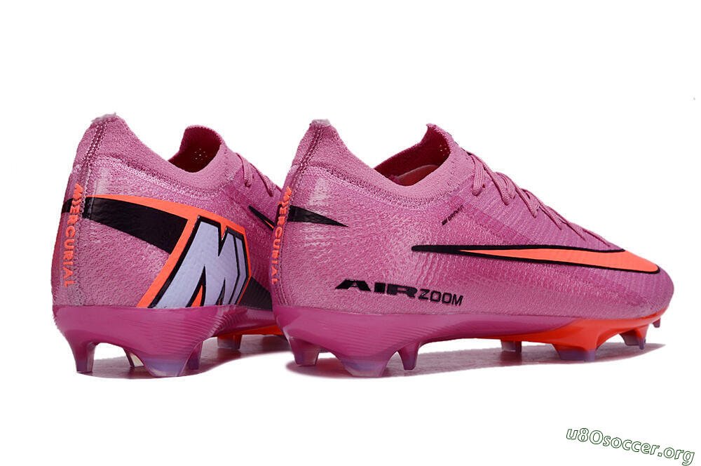 Nike Air Zoom Mercurial Vapor 16 Elite FG Football Boots - Red/Black/Orange 7
