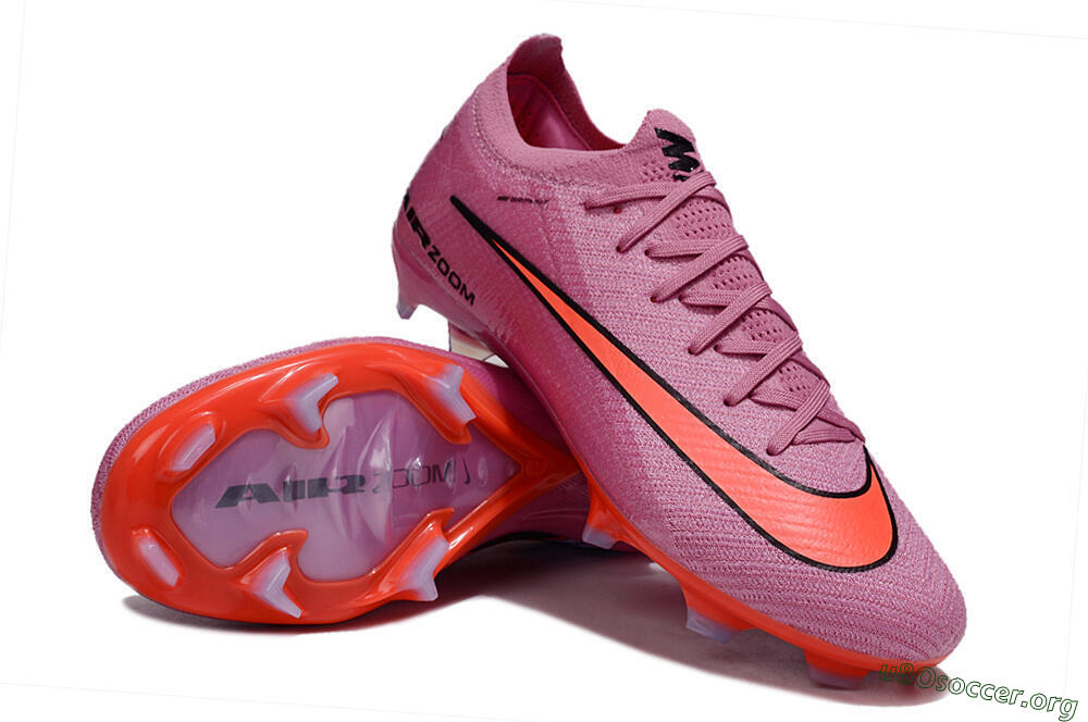 Nike Air Zoom Mercurial Vapor 16 Elite FG Football Boots - Red/Black/Orange 4
