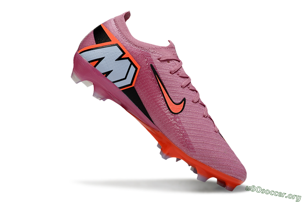 Nike Air Zoom Mercurial Vapor 16 Elite FG Football Boots - Red/Black/Orange 5